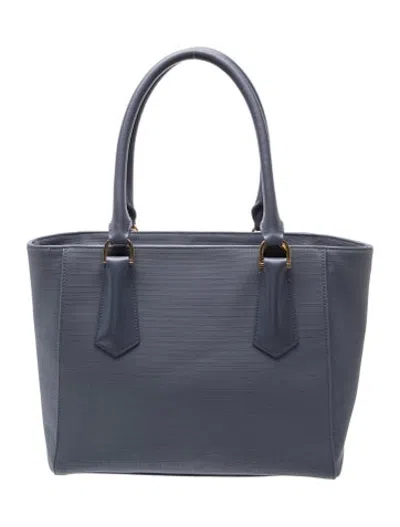 Pre-owned Dagne Dover Tote In Blue