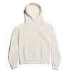 Dagne Dover Varsity Logo Hoodie In White