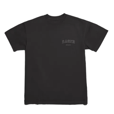 Dagne Dover Varsity Logo T-shirt In Onyx