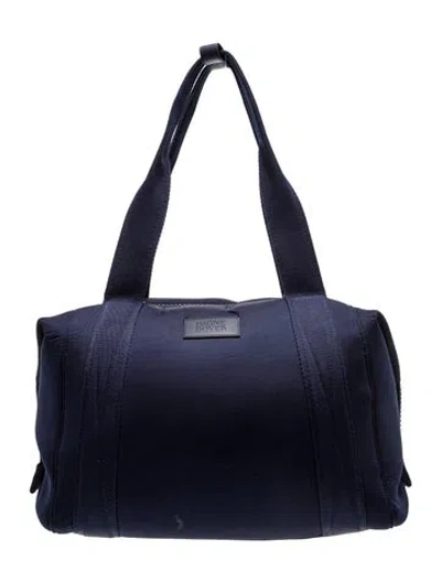 Pre-owned Dagne Dover Weekender Bag In Blue