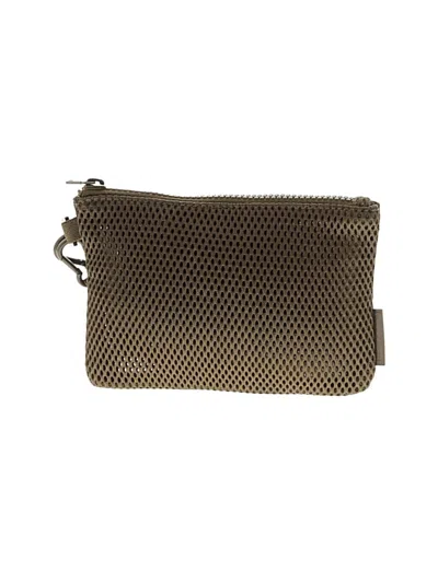 Pre-owned Dagne Dover Wristlet In Green