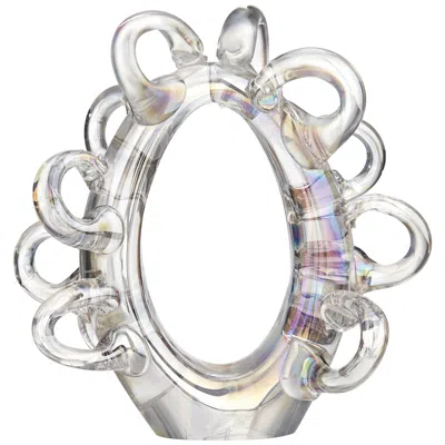 Dahlia Studios Glasgow Shiny Transparent Glass Multi-circle Ornament
