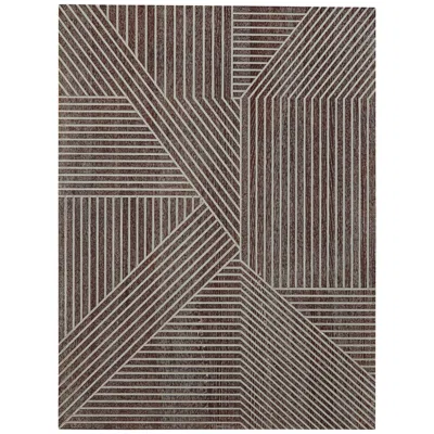 Dahlia Studios Ravenna 31 1/2" High Brown Rectangular Wood Wall Art