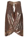 Dahlo Sequin Cropped Top