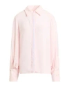 Dahlo Woman Top Pink Size 10 Polyester, Elastane