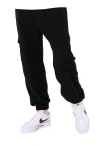 Dai Moda Dm Core Cargo Jogger In Black