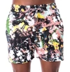 Dai Moda Frenzy Print Pull On Shorts In Multi