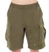 Dai Moda Menswear Patches Cargo Shorts In Green