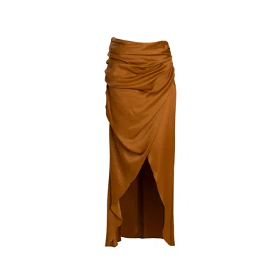 Daidallo Women's Morus Skirt Brown