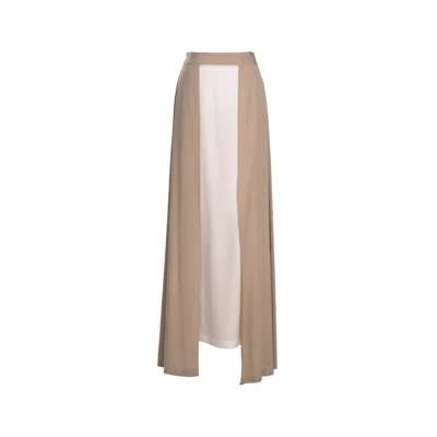 Daidallo Women's Neutrals Eros Skirt Beige