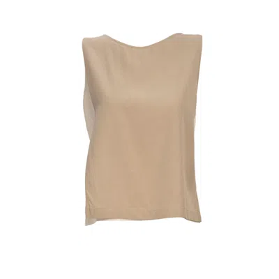 Daidallo Women's Neutrals Gaea Top Beige
