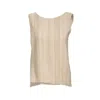 Daidallo Women's Neutrals Gaea Top Ecru In Beige