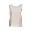 Daidallo Women's Neutrals Gaea Top White In White