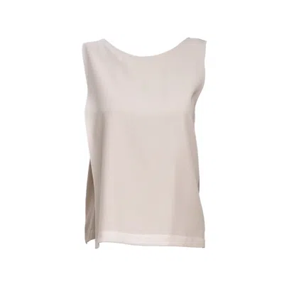 Daidallo Women's Neutrals Gaea Top White