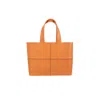 Daidallo Women's Yellow / Orange Momus Tote Bag Orange In Yellow/orange