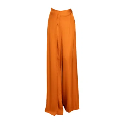 Daidallo Women's Yellow / Orange Oneiros Trousers Orange In Yellow/orange