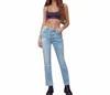 Daily Blue Hype Classic Cropped Jean In Dust