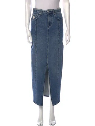Pre-owned Daily Blue Midi Length Skirt In Blue