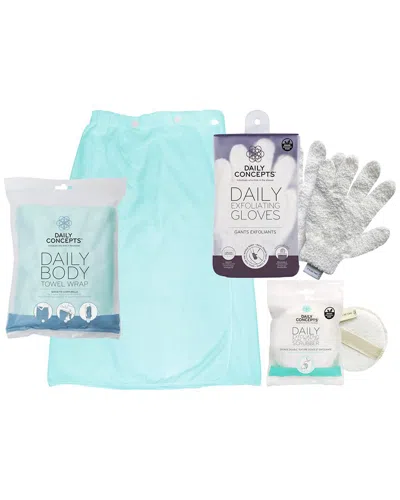 Daily Concepts Body Towel In Transparent