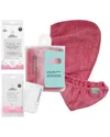 Daily Concepts Facial Scrubber, Hammam Mitt & Hair Towel Set