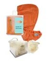 Daily Concepts Scented Mesh Sponge & Hair Towel Set