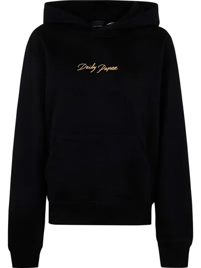 DAILY PAPER FRAME HOODIE,2511046 BLACK