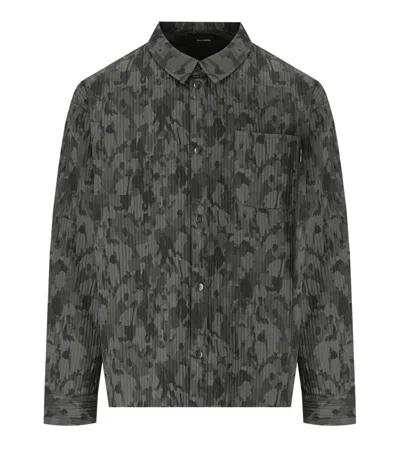 DAILY PAPER DAILY PAPER ADETOLA COMMUNITY RELAXED CHIMERA GREEN SHIRT