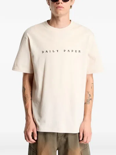 Daily Paper Alias Dias-print Cotton T-shirt In Animal Print