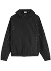 Daily Paper Mens Black Amadi Regular-fit Shell Jacket In Black