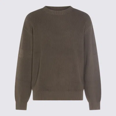 DAILY PAPER ARMY GREEN COTTON KNITWEAR