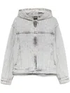 Daily Paper Balo Wax Jacket In Grey