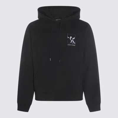 DAILY PAPER BLACK COTTON SWEATSHIRT