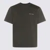 Daily Paper Black Cotton T-shirt In Gray