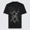 Daily Paper Man T-shirt Black Size M Cotton In Nero