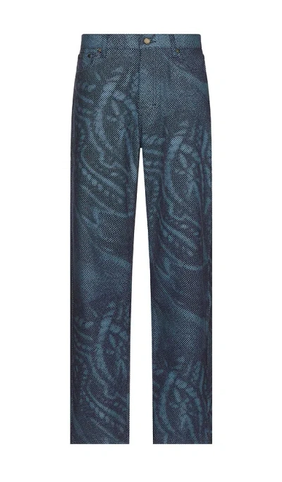 Daily Paper Braids Jeans In Blue
