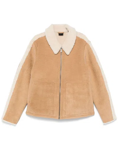 Daily Paper Camel Jacket In Brown