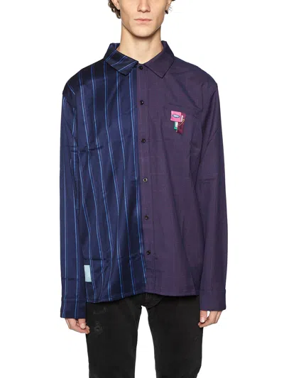 Daily Paper Check Shirt In Blue