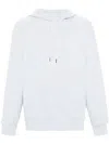 Daily Paper Circle Printed Cotton Hoodie In Blau