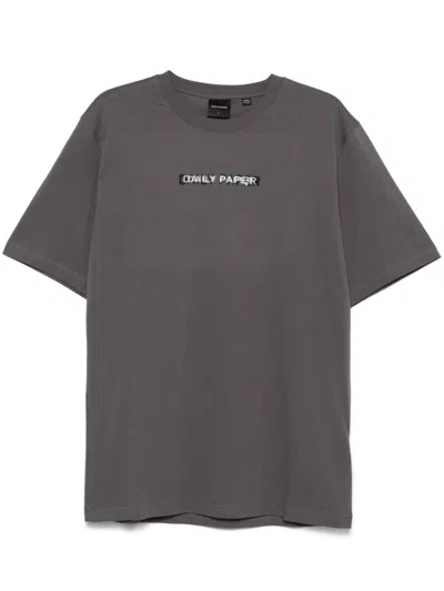 Daily Paper Click T-shirt In Rabbit Grey