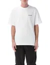Shop Daily Paper Clothing White Crewneck Logo T-shirt