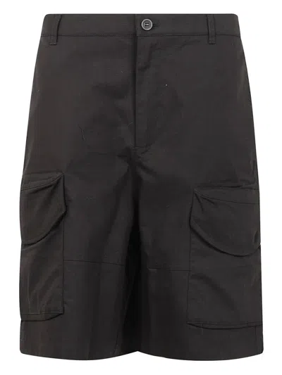 Daily Paper Cotton Cargo Shorts Clothing In Black
