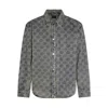 Daily Paper Dark Grey Blue Cotton Denim Jacket