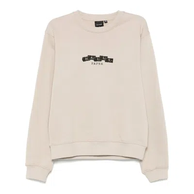 Daily Paper Cotton Sweaters In Beige