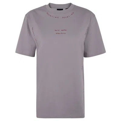 Daily Paper Written T-shirt In Purple