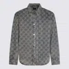 Daily Paper Dark Grey Blue Cotton Denim Jacket