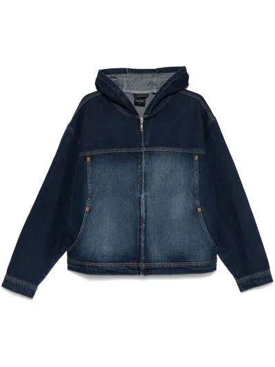 Daily Paper Denim Jacket In Blue