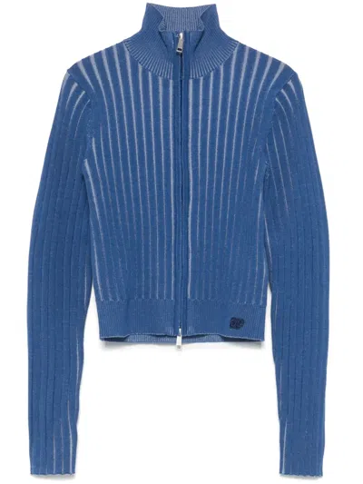 Daily Paper Dias Cardigan In Blue
