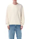 Daily Paper Dias Crewneck In Gardenia Ecru