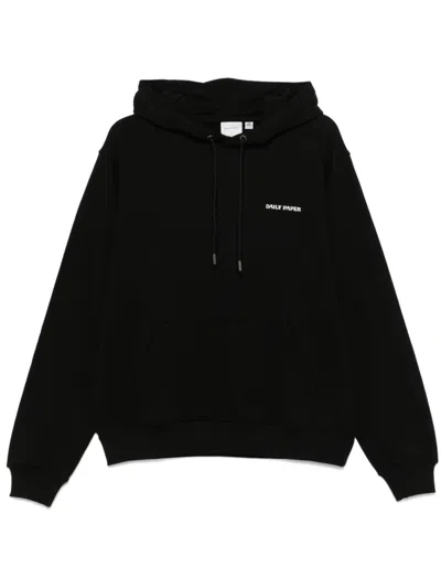 Daily Paper Dias Hoodie In Black