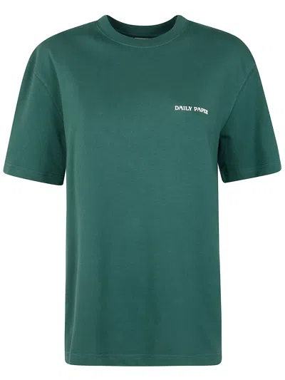 Daily Paper Logo-print Cotton T-shirt In Green
